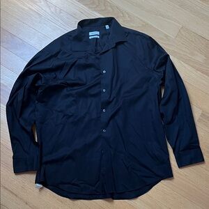 Calvin Klein Men's Black Button Down Shirt (17)